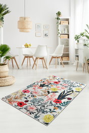 Conceptum Alfombra de Pasillo Derosa Multicolor 80 x 150 cm